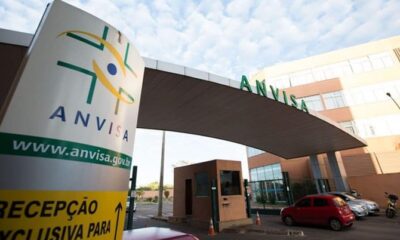 Fachada do prédio da Anvisa.