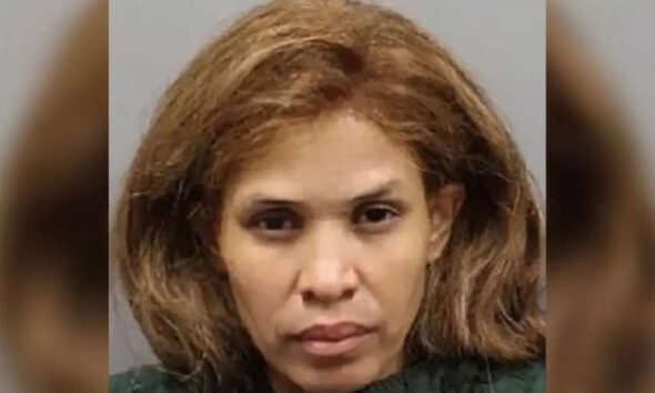 Ex-atriz pornô em foto na delegacia