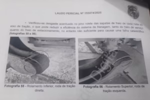 Imagem do laudo pericial.