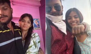 Durante o funeral, a jovem realizou rituais tradicionais de casamento | Reprodução/X